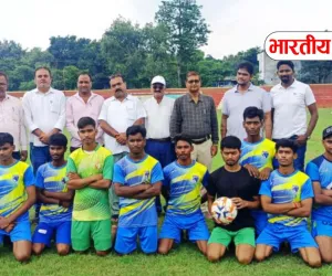 बस्ती में जिला स्तरीय फुटबाल प्रतियोगिता, मंडल स्तर के लिए चुनी गईं टीमें