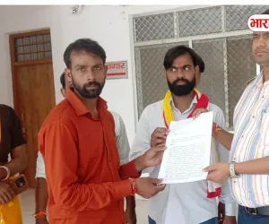 बस्ती में सार्वजनिक रास्ते पर अतिक्रमण का आरोप, 21 सितंबर से भूख हड़ताल की चेतावनी