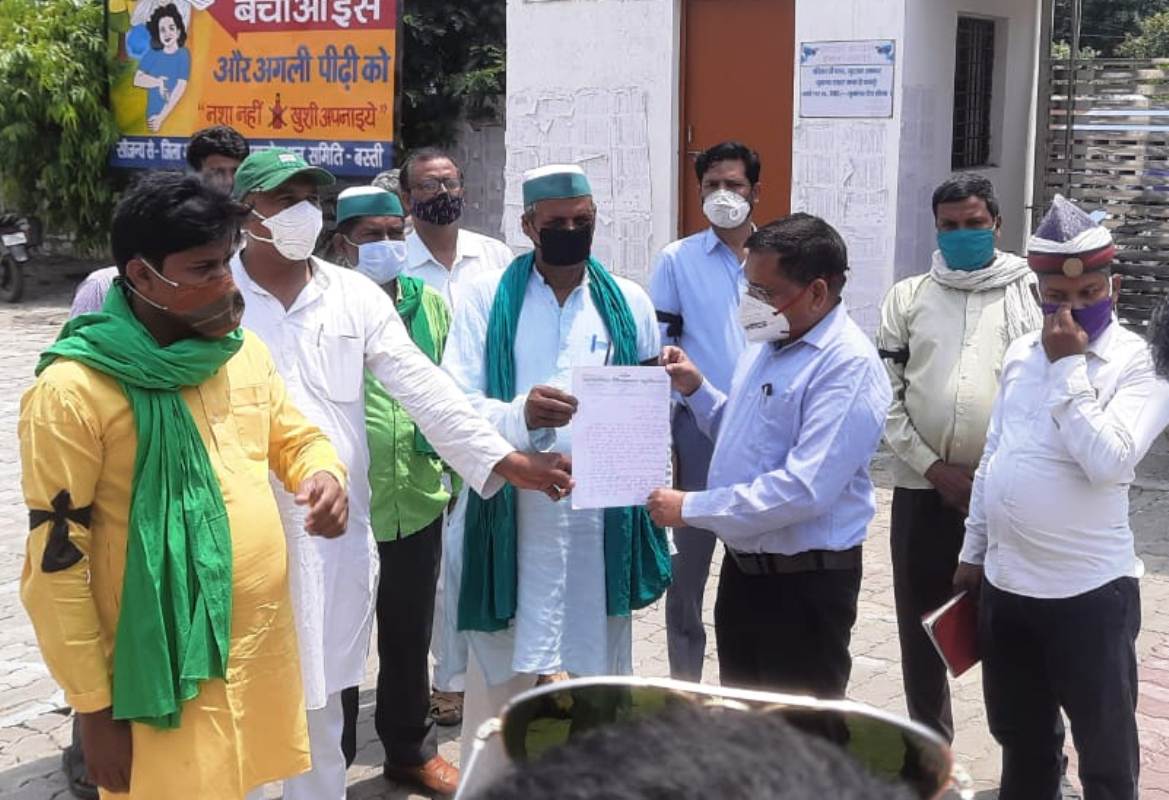 भाकियू ने किसान आन्दोलन के 6 माह पूरा होने पर मनाया काला दिवस, राष्ट्रपति को भेजा ज्ञापन