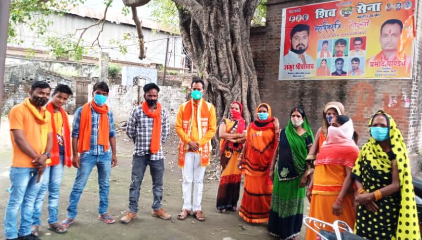 बुद्ध पूर्णिमा पर शिवसेना ने किया हवन यज्ञ