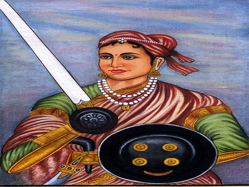 सोए हुए पौरुष और स्वाभिमान को जागृत-झंकृत करने वाली वीरांगना के नाम