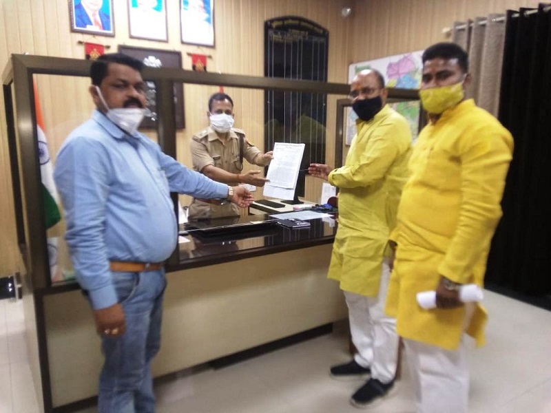 स्वर्ण व्यवसायियों ने एसपी को सौंपा ज्ञापन, मांगी सुरक्षा