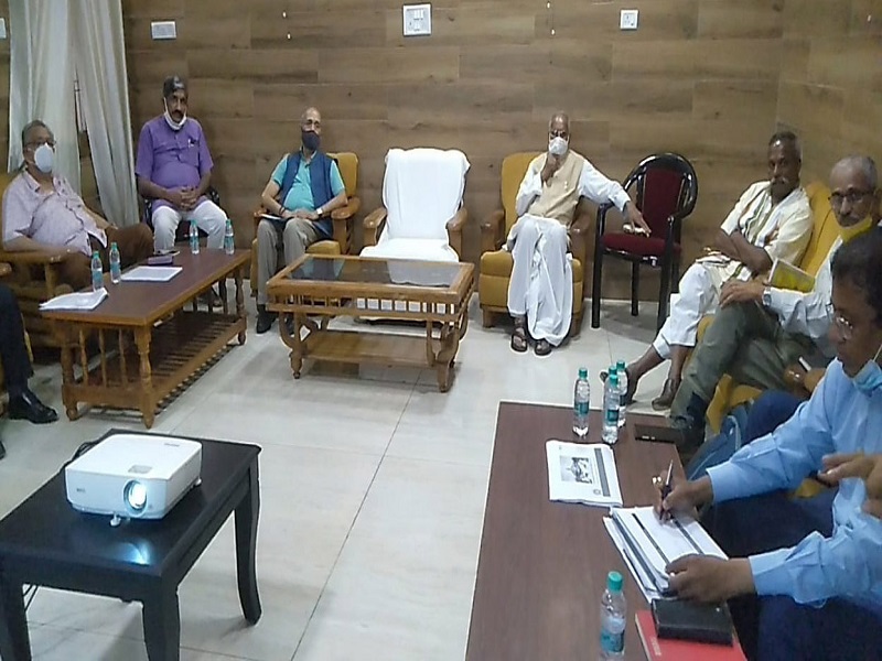 राम मंदिर निर्माण समिति की बैठक में नींव निर्माण पर हुई चर्चा