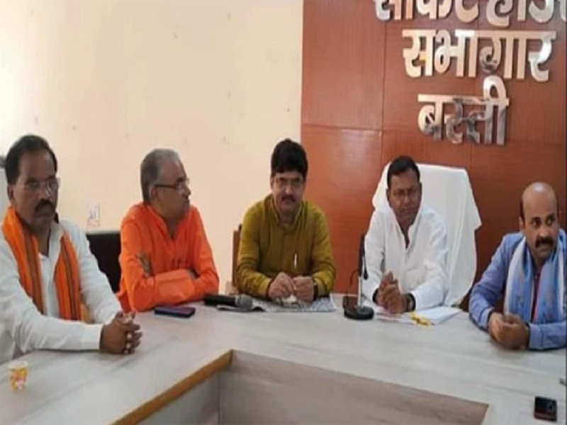 केंद्रीय वित्त राज्य मंत्री पंकज चौधरी बस्ती में बोले- कोरोना के कारण बढ़ी महंगाई, सरकार कर रही इंतजाम