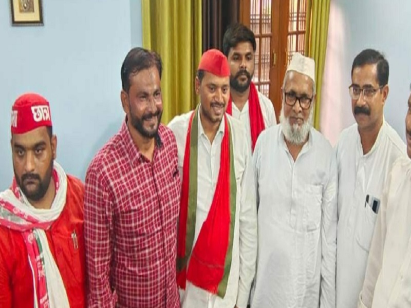यूथ ब्रिगेड के राष्ट्रीय अध्यक्ष सिद्धार्थ सिंह गोंडा में