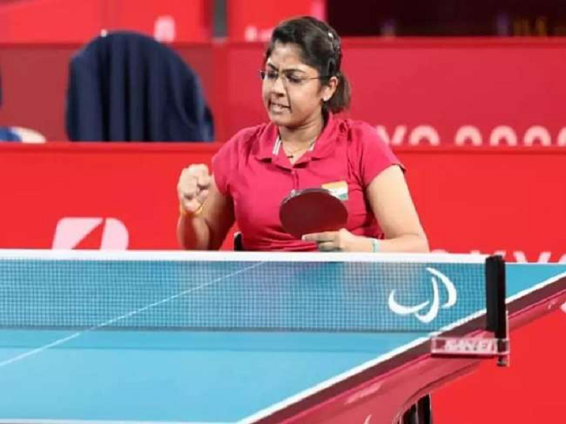 चीन की मियाओ झांग को क्लास 4 वर्ग के कड़े मुकाबले में 3-2 से हराया