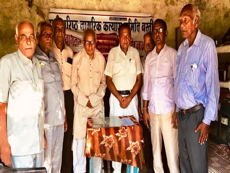 वरिष्ठ नागरिकों ने दिया डॉ. अशोक पाण्डेय को श्रद्धांजलि