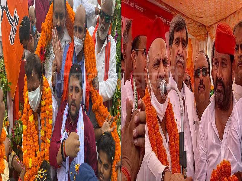 Basti sadar vidhansabha chunav 2022: कुर्मी वोटों को सहेजने में जुटे सियासी दल
