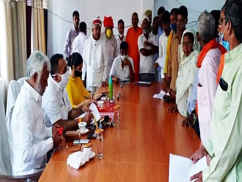सम्पूर्ण समाधान दिवस में फरियादियों से मिले विधायक संजय, दिलाया न्याय का भरोसा