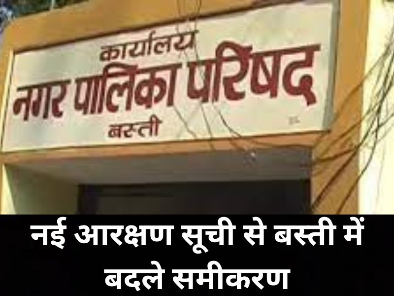 Nikay Chunav 2023: बस्ती में आरक्षण सूची के बाद सरगर्मी, बदल गए कई समीकरण, सामने आए नए प्रत्याशी