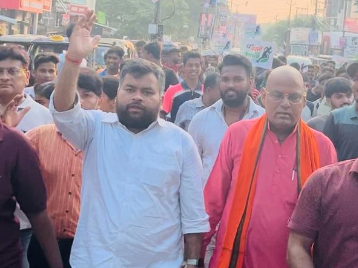 Basti Mini Marathon: बस्ती मिनी मैराथन की जागरूकता के लिए किया गया जनसंपर्क