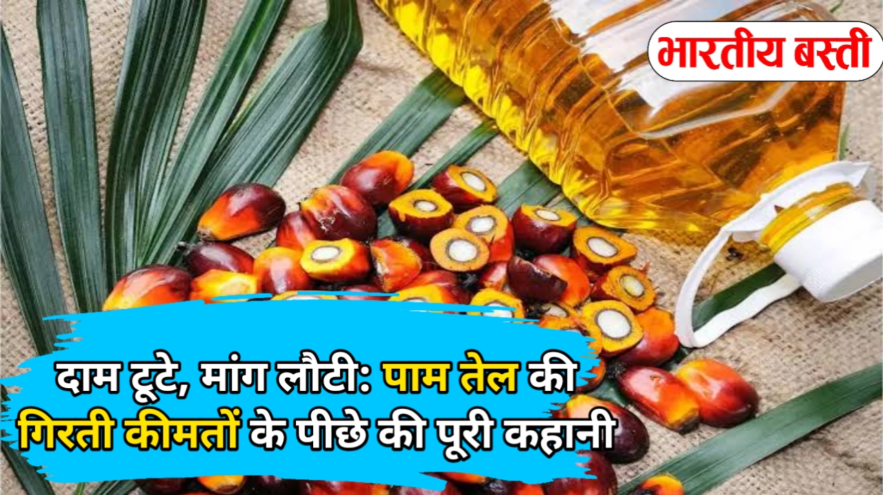 दाम टूटे, मांग लौटी: पाम तेल की गिरती कीमतों के पीछे की पूरी कहानी