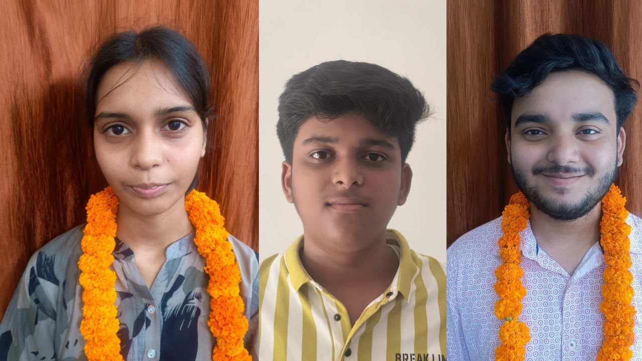 सरस्वती विद्या मन्दिर के टॉपर्स