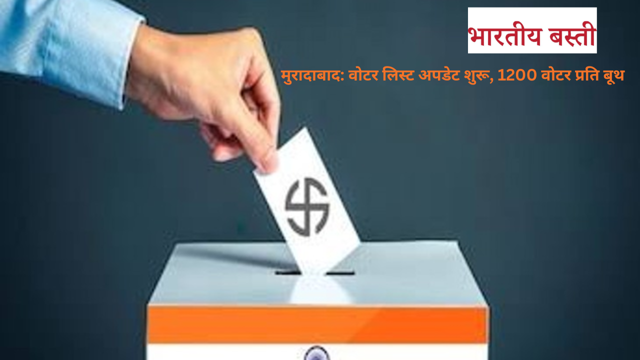 यूपी पंचायत चुनाव: मुरादाबाद में वोटर लिस्ट अपडेट की प्रक्रिया शुरू, 1200 मतदाता प्रति पोलिंग बूथ