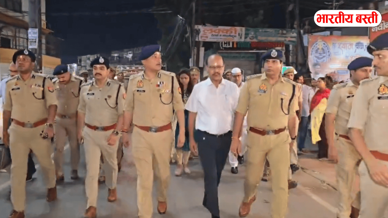 कांवड़ यात्रा को लेकर मुजफ्फरनगर में सुरक्षा व्यवस्था कड़ी, ADG ने लिया जायज़ा