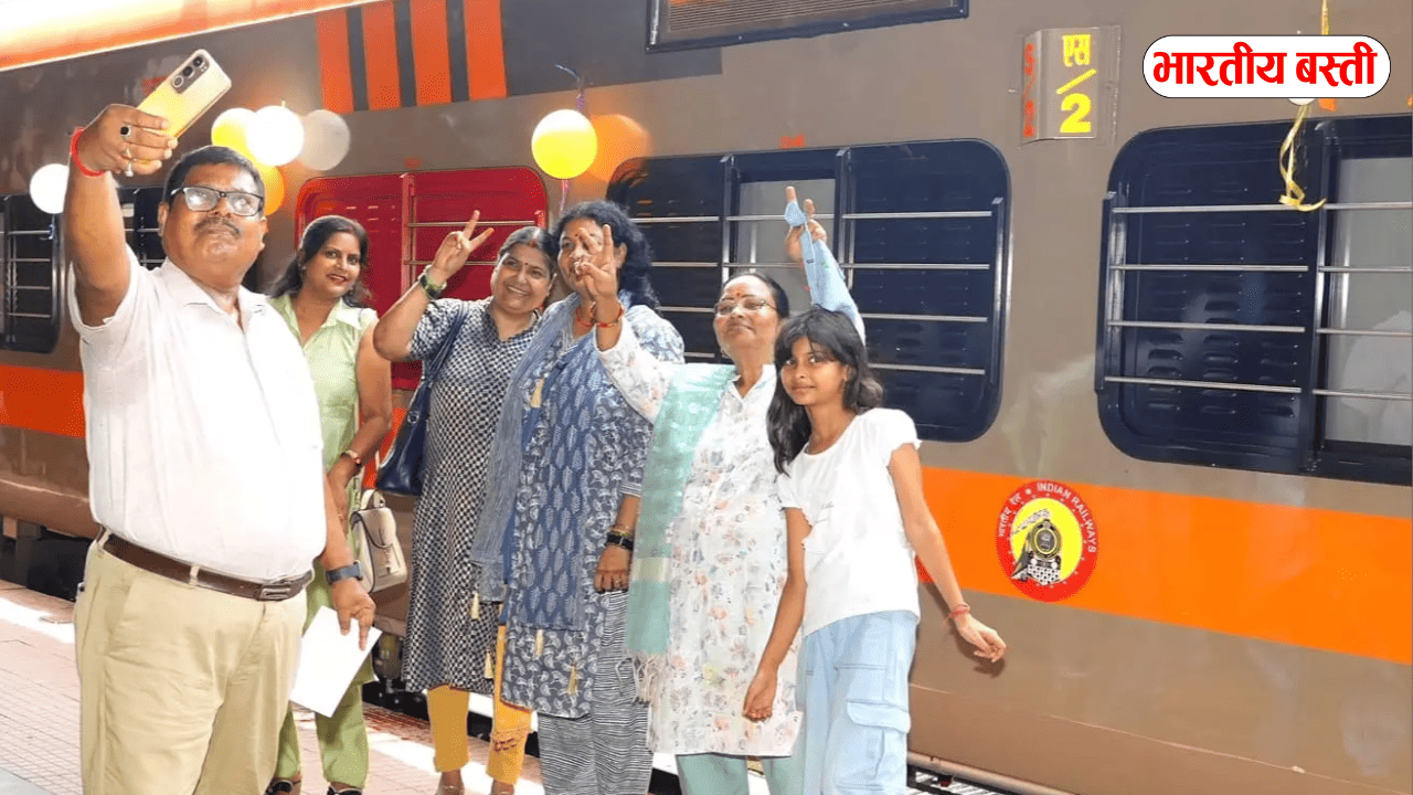 अमृत भारत एक्सप्रेस में यूपी तक यात्रियों ने की मुफ़्त यात्रा